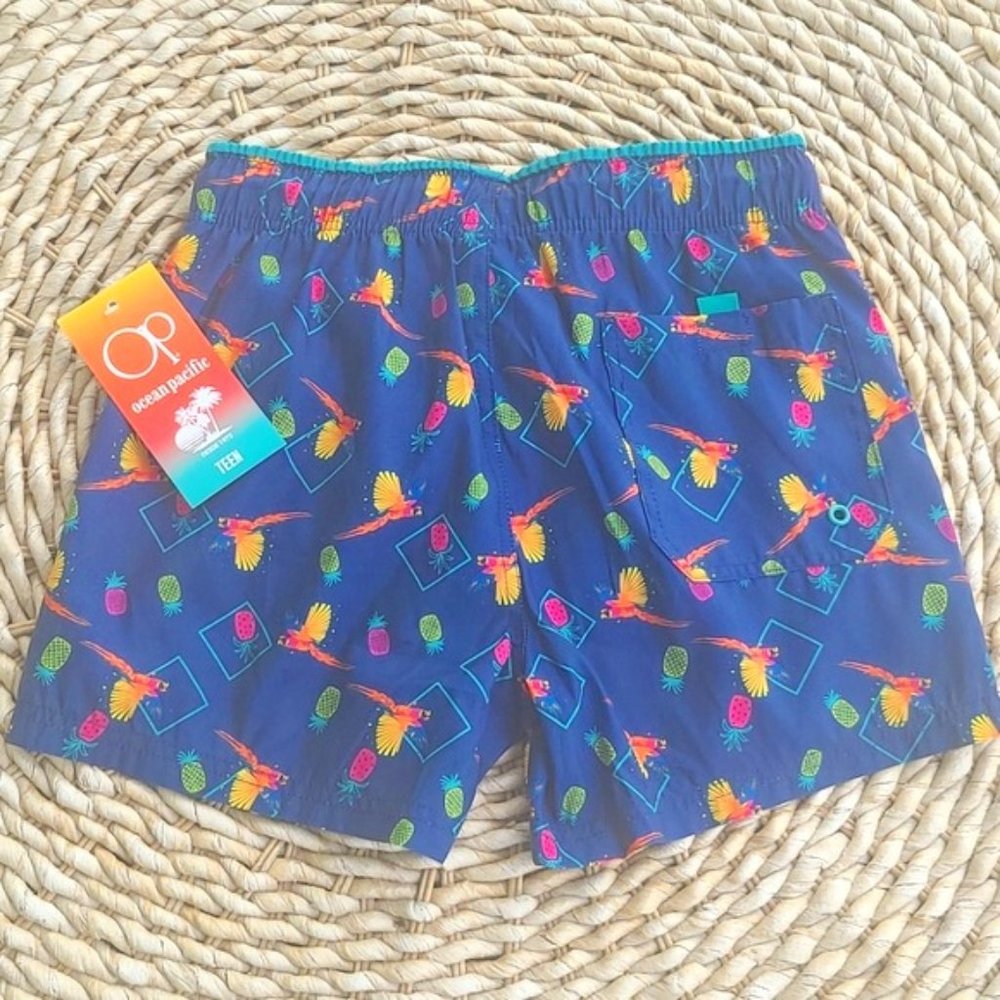 Ocean Pacific Board Short - "Parrots"